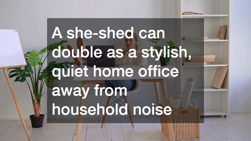 woman using her laptop in her home office